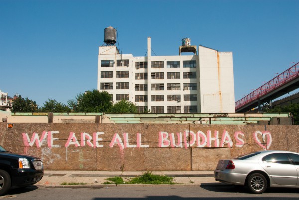 we are all buddhas graffiti | How to Define Mindfulness and 3 Ways to Try It