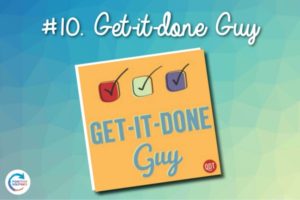 get it done guy logo top 10 podcasts | Top 10 Podcasts You Need to Be a Productivity Pro