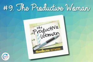 the productive woman logo top 10 podcasts | Top 10 Podcasts You Need to Be a Productivity Pro