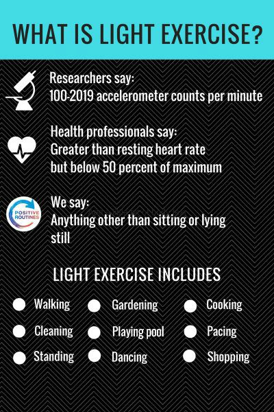 what is light exercise | New Research on Light Exercise May Make You Move More