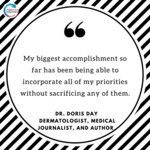 Dr. Doris Day best morning routine quote | 7 Successful Women Share: My Best Morning Routine