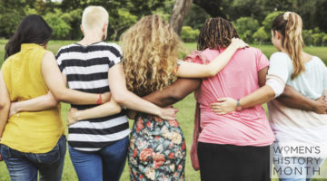 diverse group of women arms around each other female friendships | What You Need to Know about Female Friendships