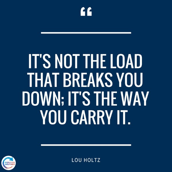 Lou Holtz quote about stress | What You Need to Know about Stress and the Brain