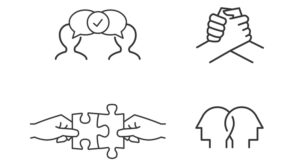 togetherness concept illustration | How Shawn Achor Changed My Perspective on Success