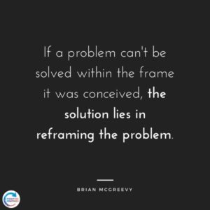 quote about reframing brian mcgreevy | How to Improve Productivity in the Workplace and Beyond