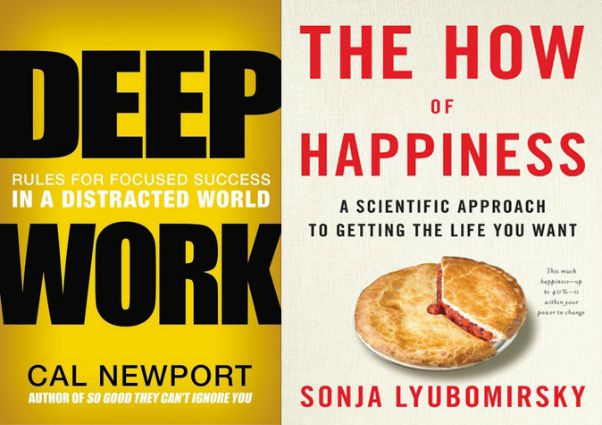 Deep Work How of Happiness covers | 11 Good Father's Day Gifts to Make Dad More Productive https://positiveroutines.com/good-fathers-day-gifts-2018/