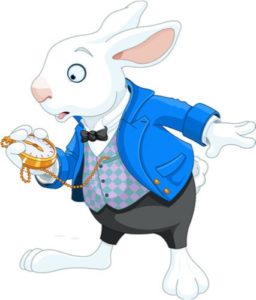 white rabbit from alice in wonderland | 11 Clever Halloween Costumes for the Productivity Obsessed  https://positiveroutines.com/clever-halloween-costumes/