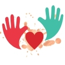 volunteer hands and heart vector | The Best Tips for Working Remotely When You're Outgoing, Anxious, and More https://positiveroutines.com/tips-for-working-remotely/
