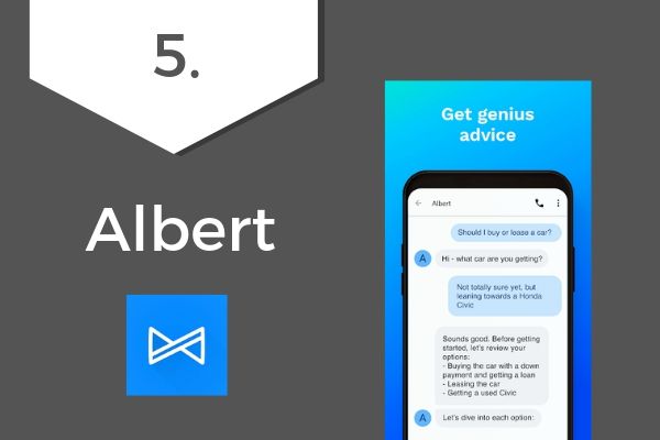 5 Albert | The Best Free Budgeting Apps to Hit Your Goals https://positiveroutines.com/free-budgeting-apps/