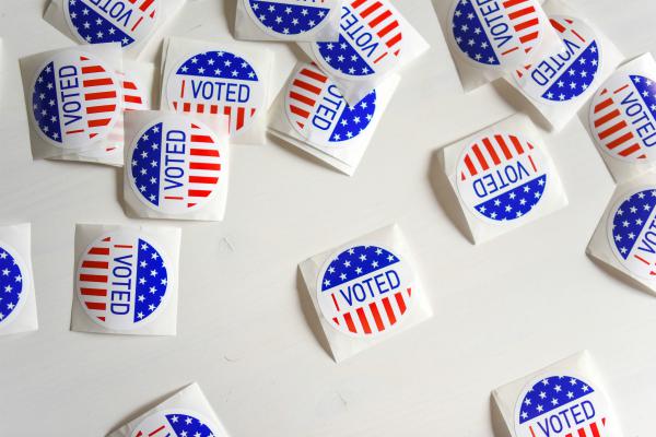 I voted stickers | The Happiest Country in the World This Year is... https://positiveroutines.com/happiest-country-in-the-world/
