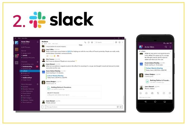 2-Slack | 3 Tools to Improve the Life of an Entrepreneur https://positiveroutines.com/life-of-an-entrepreneur-tools/