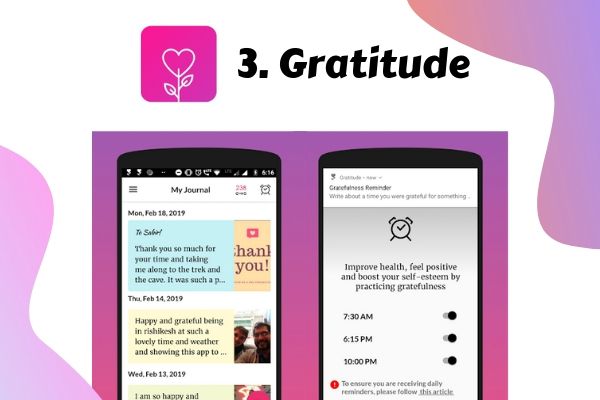 3 Gratitude | 8 Gratitude Apps to Boost Your Happiness Now  https://positiveroutines.com/gratitude-apps/