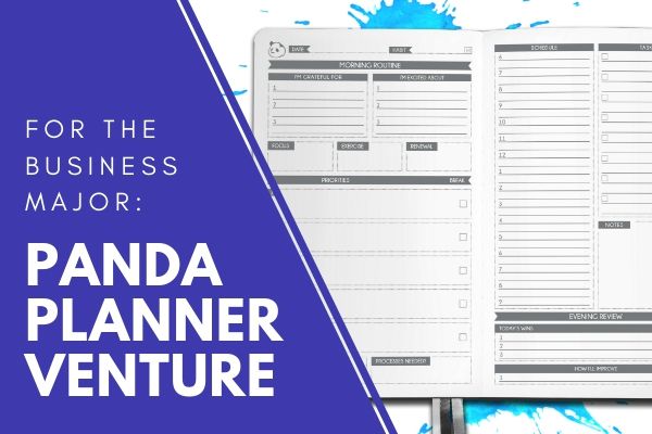 For the business major: Panda Planner Venture | Graduation Gift Guide: The Best Planner for Every Grad https://positiveroutines.com/graduation-gift-guide/