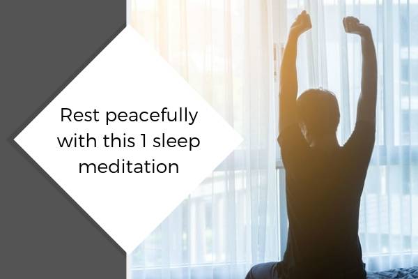 Rest peacefully with this 1 sleep meditation | The Best Ways to Relax, According to Science https://positiveroutines.com/best-ways-to-relax/