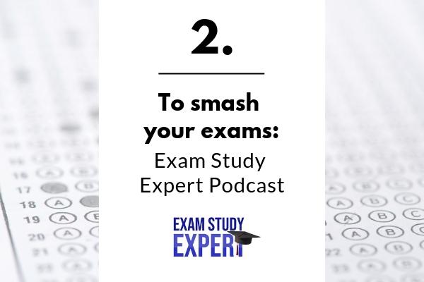 2. To smash your exams: Exam Study Expert Podcast | 11 Positive Podcasts For Anyone Who Needs a Mood Boost https://positiveroutines.com/podcasts-for-students/