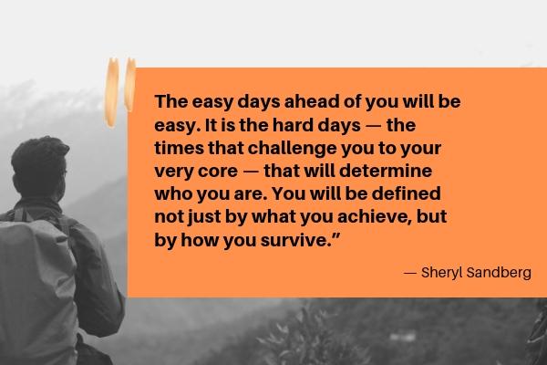 Sheryl Sandberg quote | 31 Empowering Quotes to Help You Have a Better Day https://positiveroutines.com/empowering-quotes/