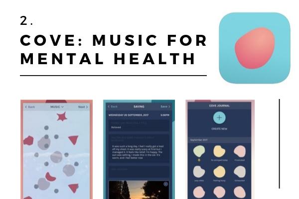 2. Cove: Music for Mental Health | The Best Mental Health Apps To Help You Feel Good Right Now https://positiveroutines.com/best-mental-health-apps