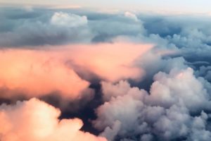 dreamy pink clouds | The Happiness-Boosting Magic of Evening Routines https://positiveroutines.com/evening-routines/